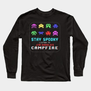 80s Video Game Stay Spooky Long Sleeve T-Shirt